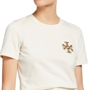 Tory Burch embroidered T-shirt
